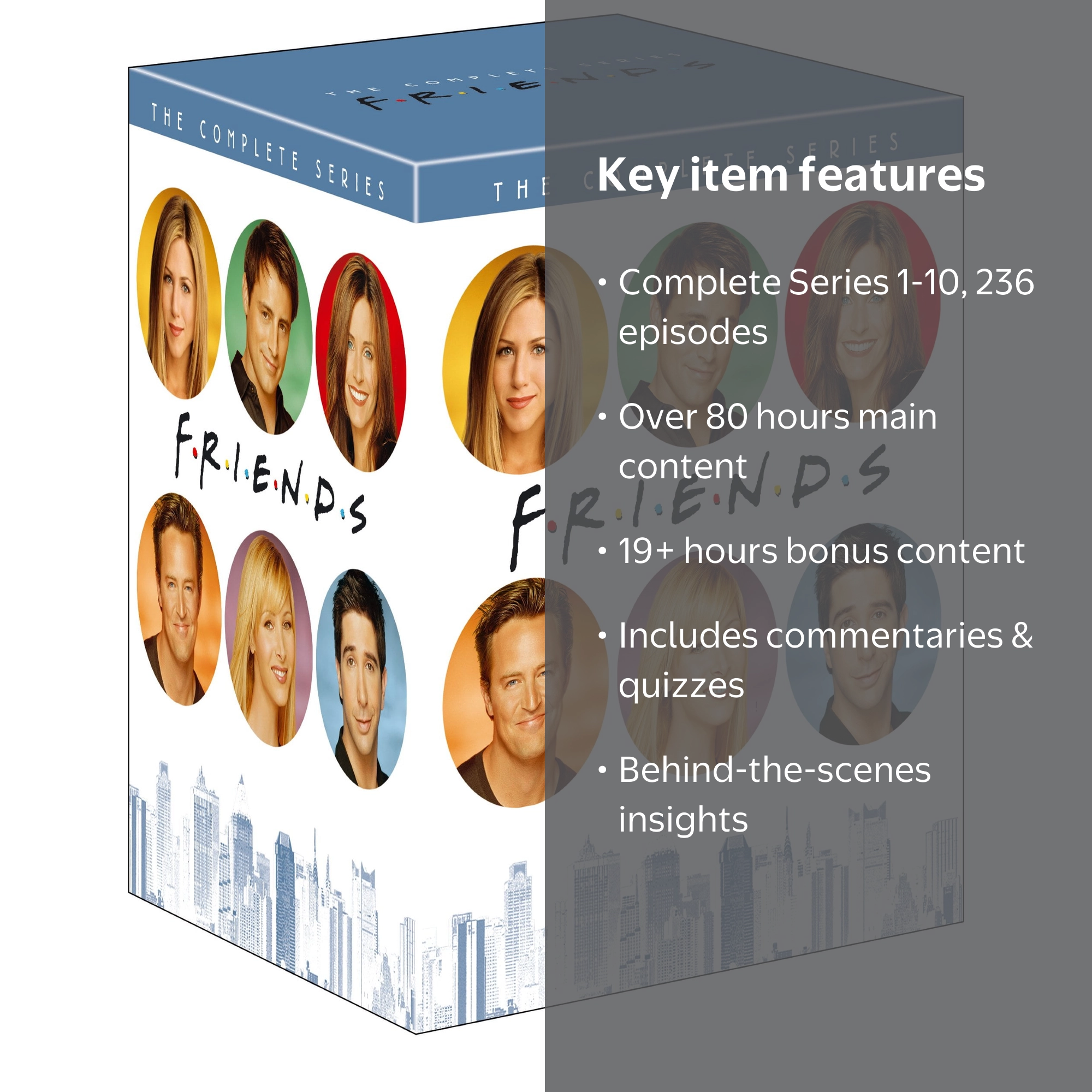 Friends: The Complete Series Collection (DVD) - Comedy TV Show Box