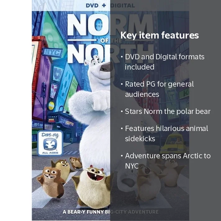 Norm Of The North (DVD), Lions Gate, Kids & Family - Walmart.com
