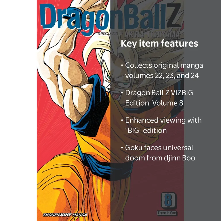 Akira Toriyama Dragon Ball Z VIZBIG Edition Vol. 8 Series 8