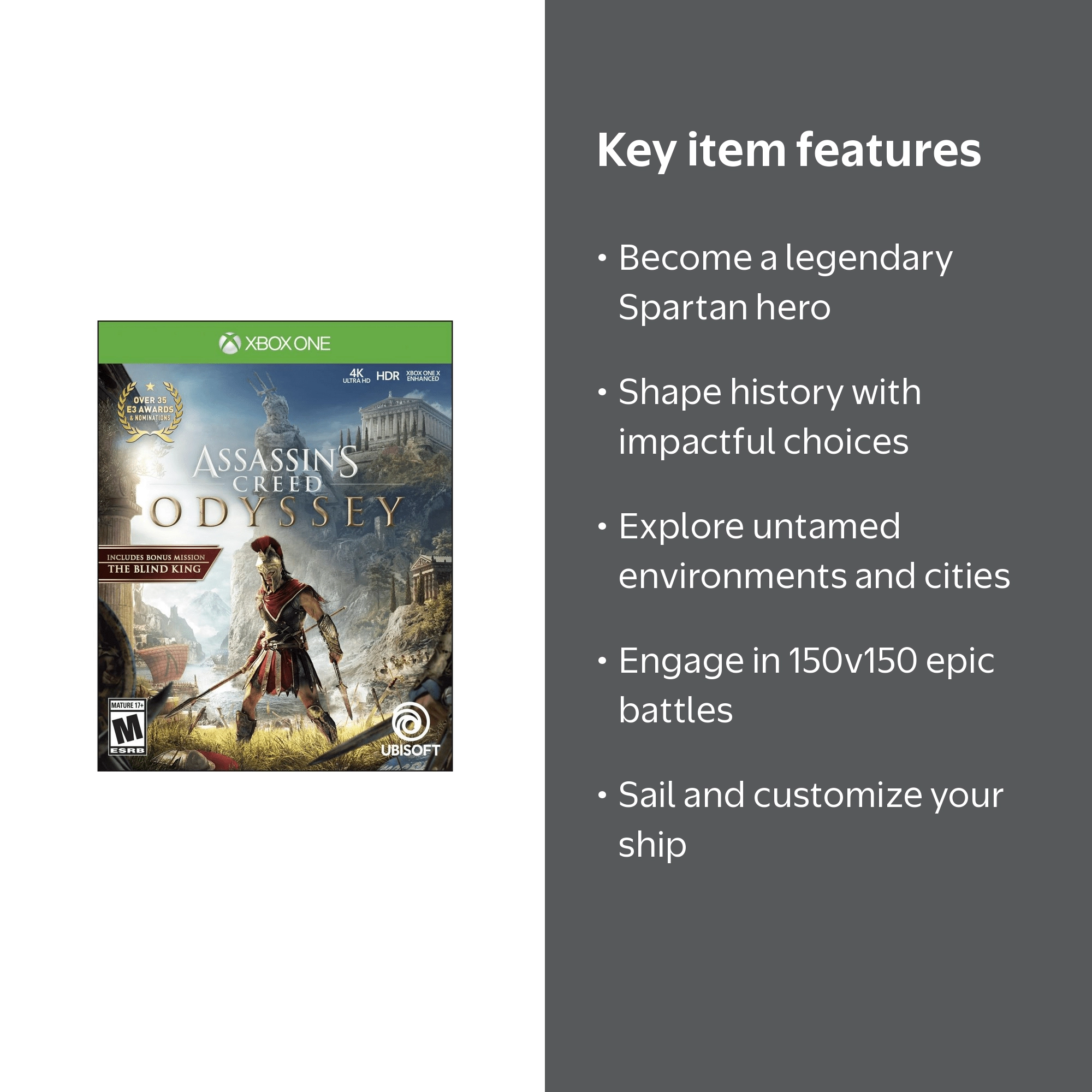Assassin's Creed Odyssey Day 1 Edition, Ubisoft, Xbox One