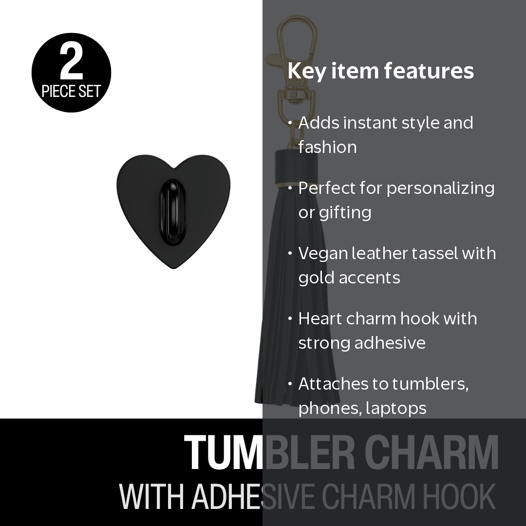 Biddlebee Tumbler & Purse Charm with Charm Hook Drinkware
