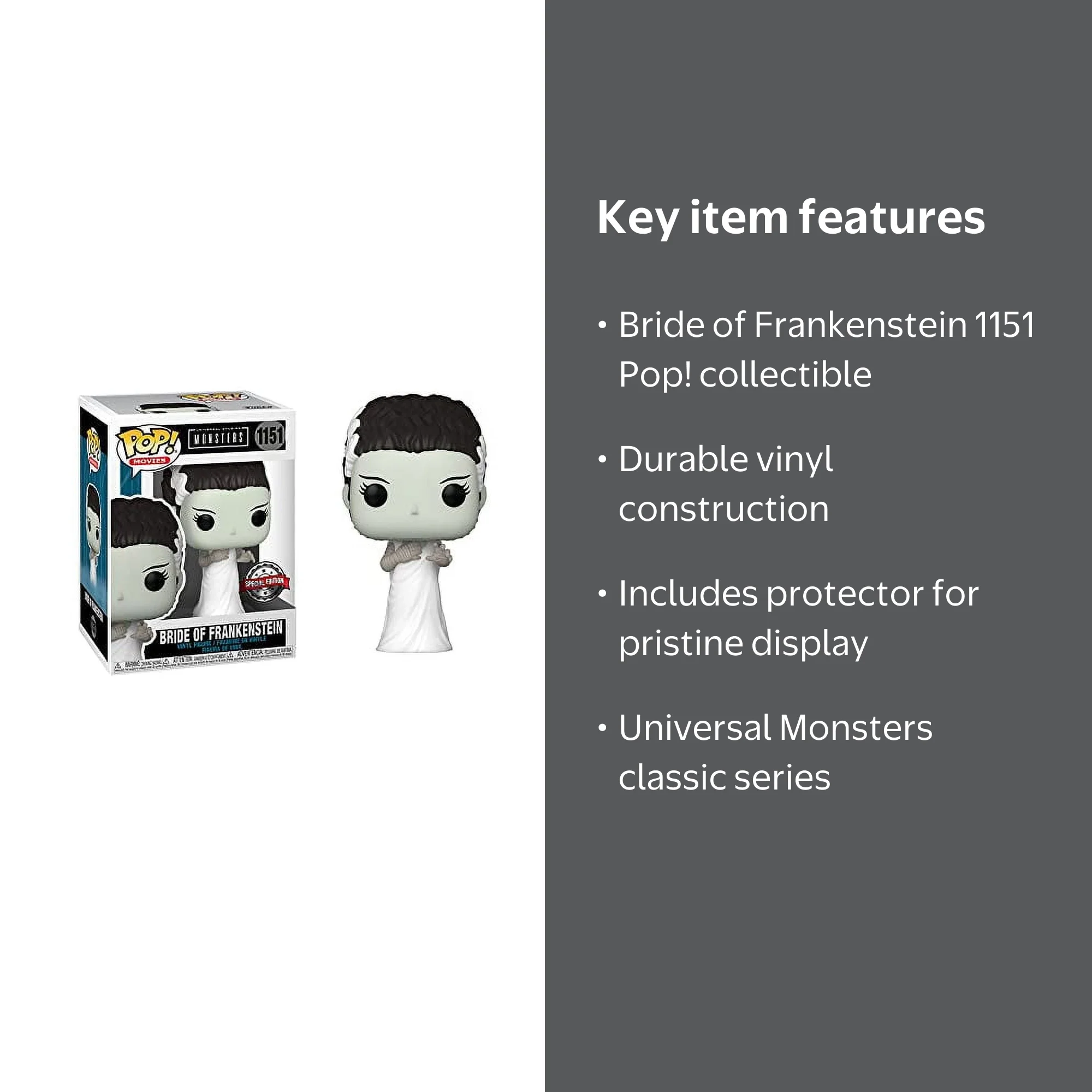 Funko POP! Universal Monsters Bride of Frankenstein 1935 Horror