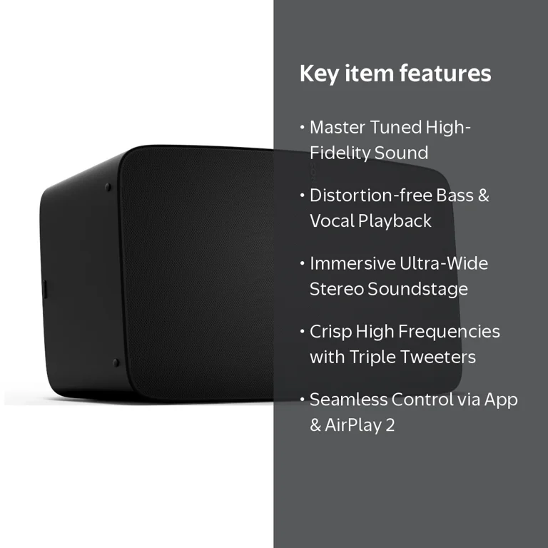 Sonos Five Home Entertainment Wireless Bluetooth Speaker for