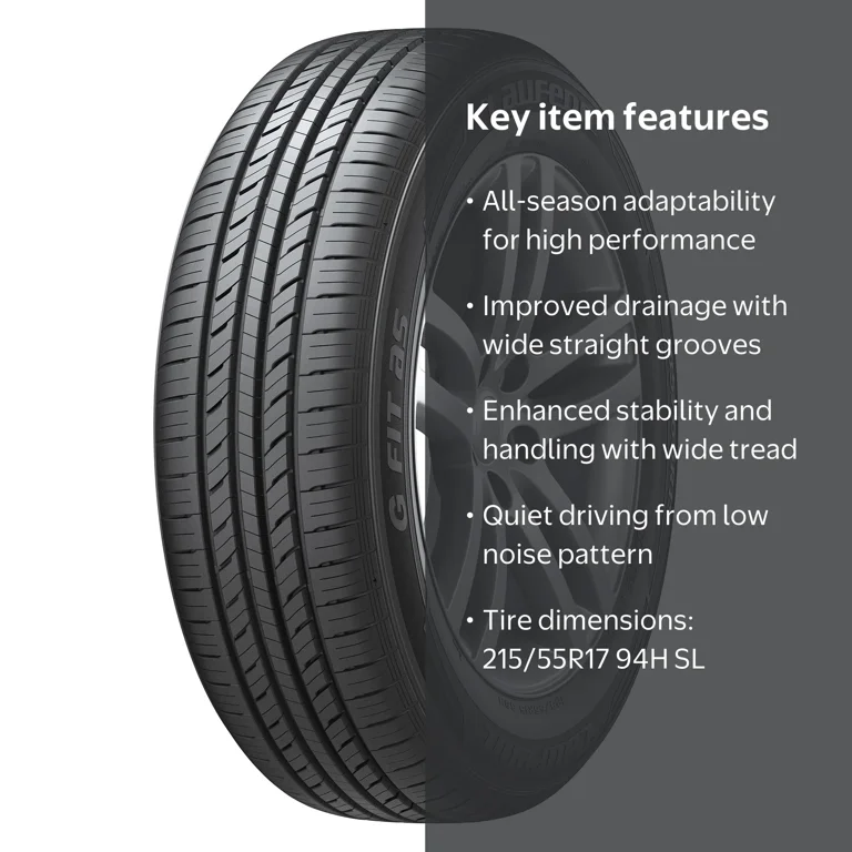 Laufenn G FIT AS All-Season 215/55R17 94H Tire - Walmart.com