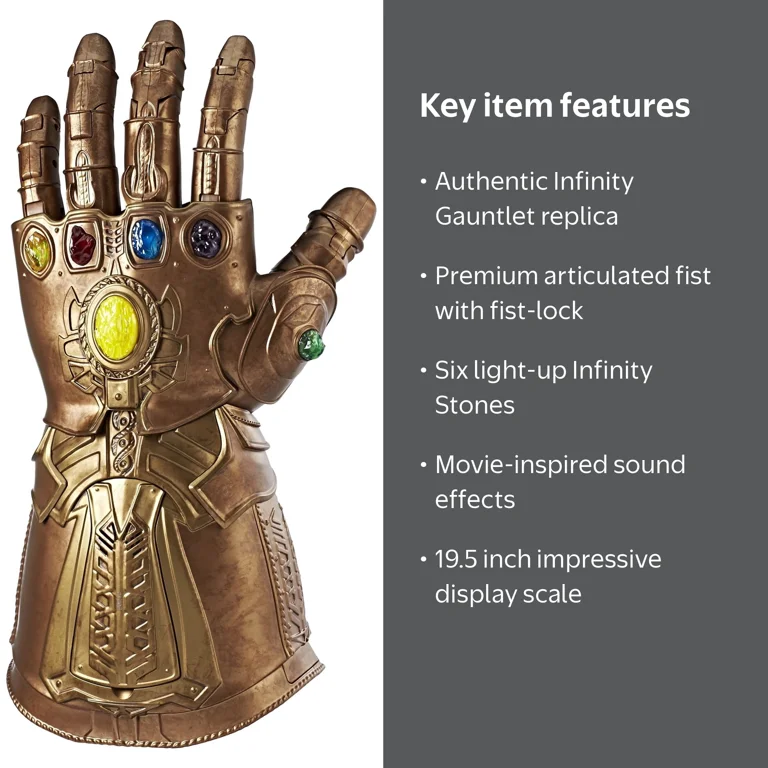 Marvel Legends Avengers Series Infinity Gauntlet Articulated