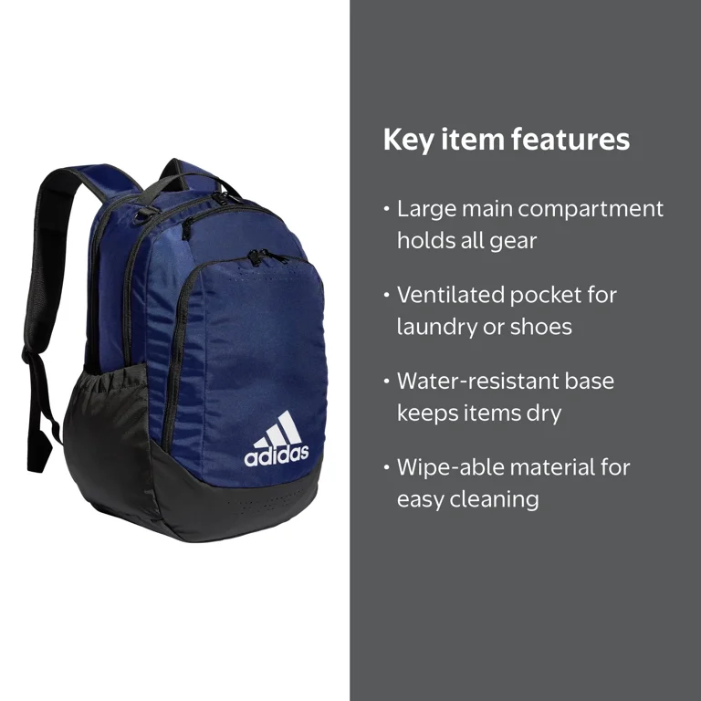 adidas backpack waterproof Defender 5 for Sports, Gym, School and Travel, 33L, Navy Blue, OSFA Its adjustable main compartment with a Rolltop closure offers flexibility and space adidas Terrex Climacool Multi special