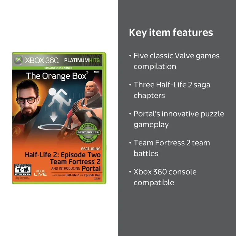 Orange Box - Xbox 360 - Walmart.com