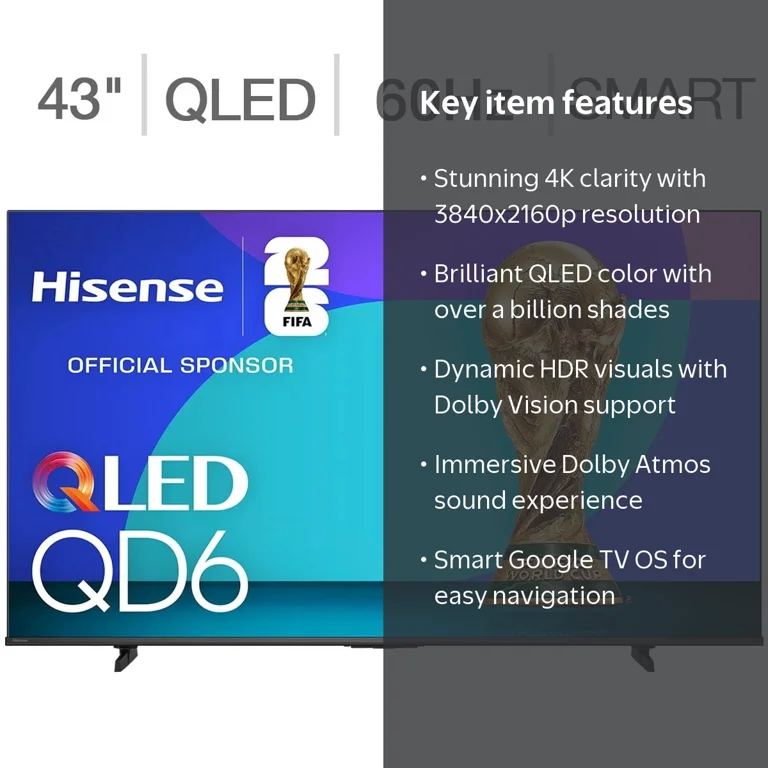 Open Box) Hisense 43