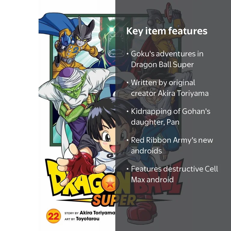 Akira Toriyama, Manga, Vol. 22, Dragon Ball Super Paperback