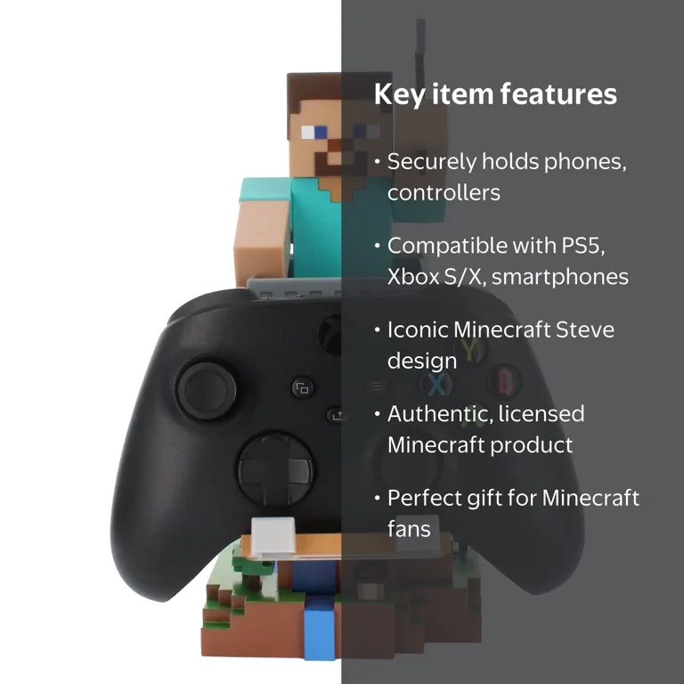 Minecraft: Steve Cable Guy R.E.S.T Controller Holder - Walmart.com
