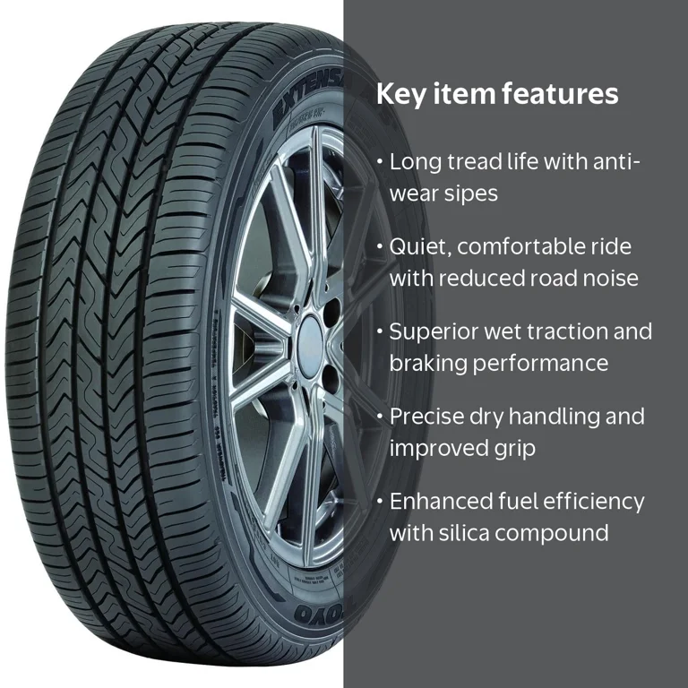 Toyo Extensa A/S II 225/60R18 100H All-Season Passenger Tire with
