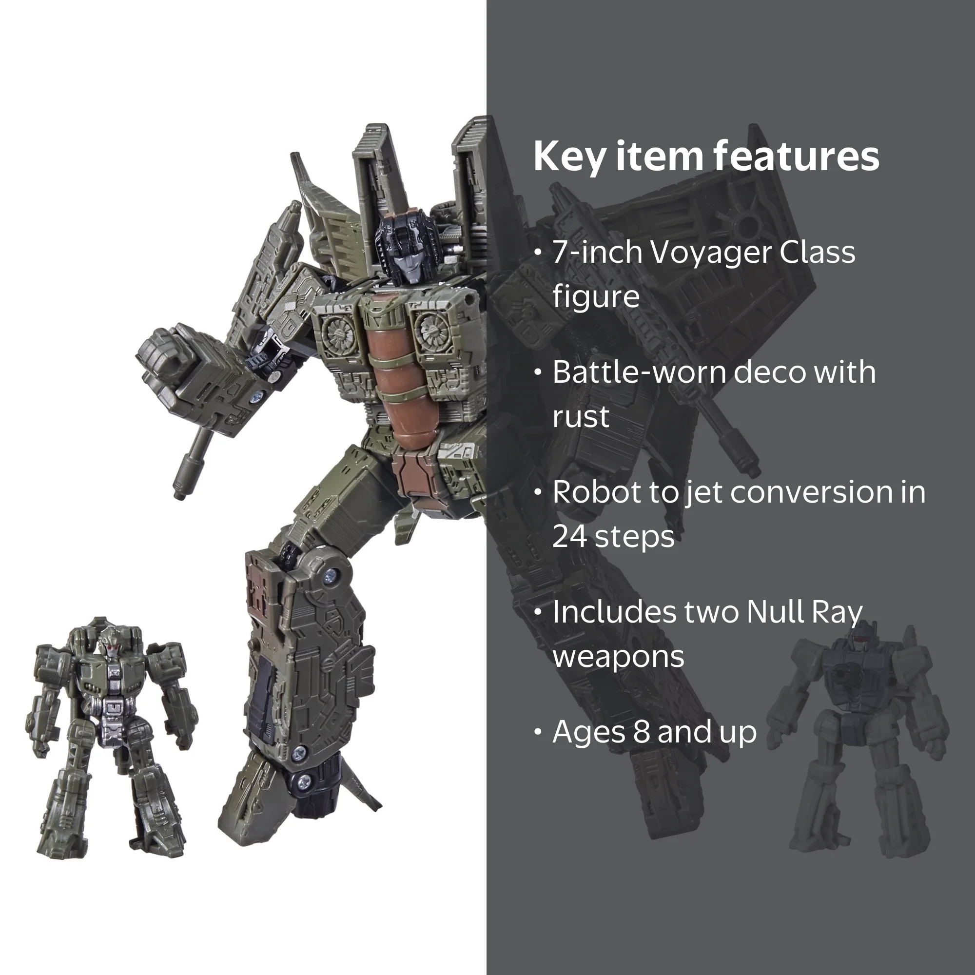 Transformers War for Cybertron Sparkless Seeker Action Figure