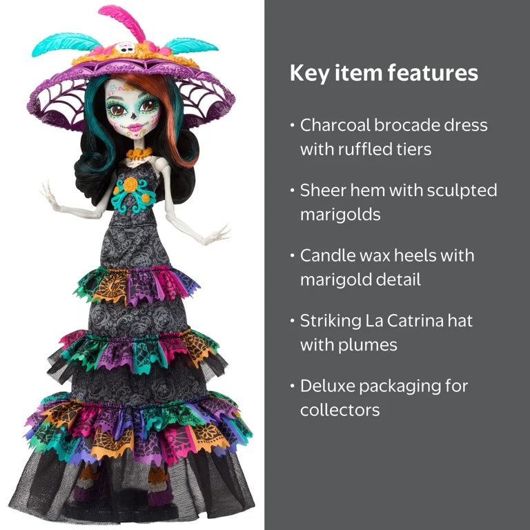 Monster High Skelita Calaveras Doll D√≠a De Muertos 2024 + more