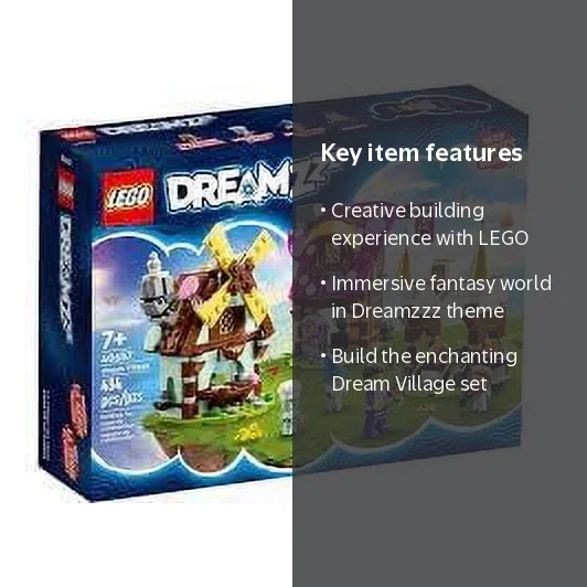 LEGO, Dreamzzz Set, 40657, Dream Village, Creative Building