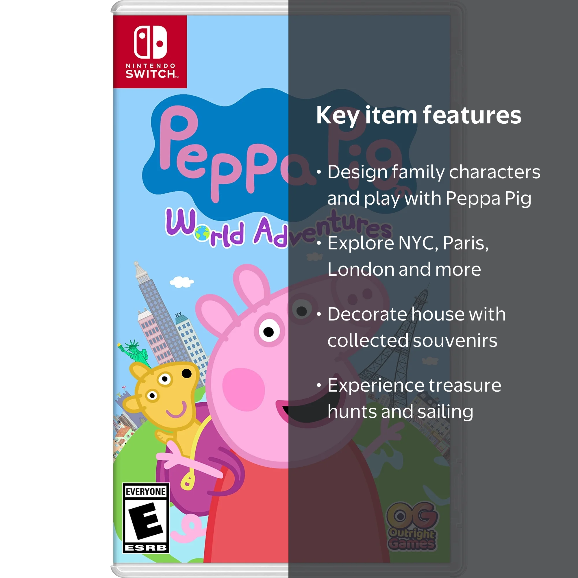 Outright Games, Peppa Pig World Adventures, Nintendo Switch, 1