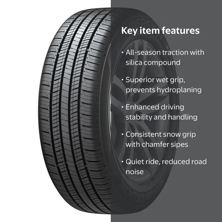 ご多幸195／65R15 Hankook, All-Season Tire, 195/65R15, Tread Durability - Walmart.com