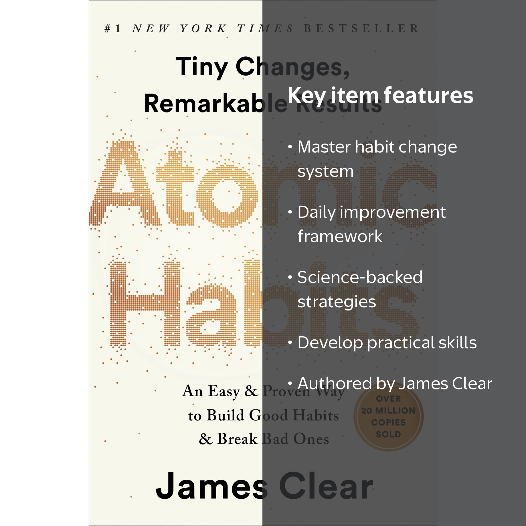 新品未開封Atomic Habits by James Clear 10冊 新品未開封Atomic Habits by James Clear 10冊 James Clear, Atomic