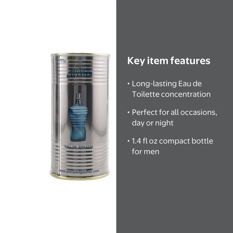 Jean Paul Gaultier, Le Male Eau de Toilette, 1.4 fl oz, Men's