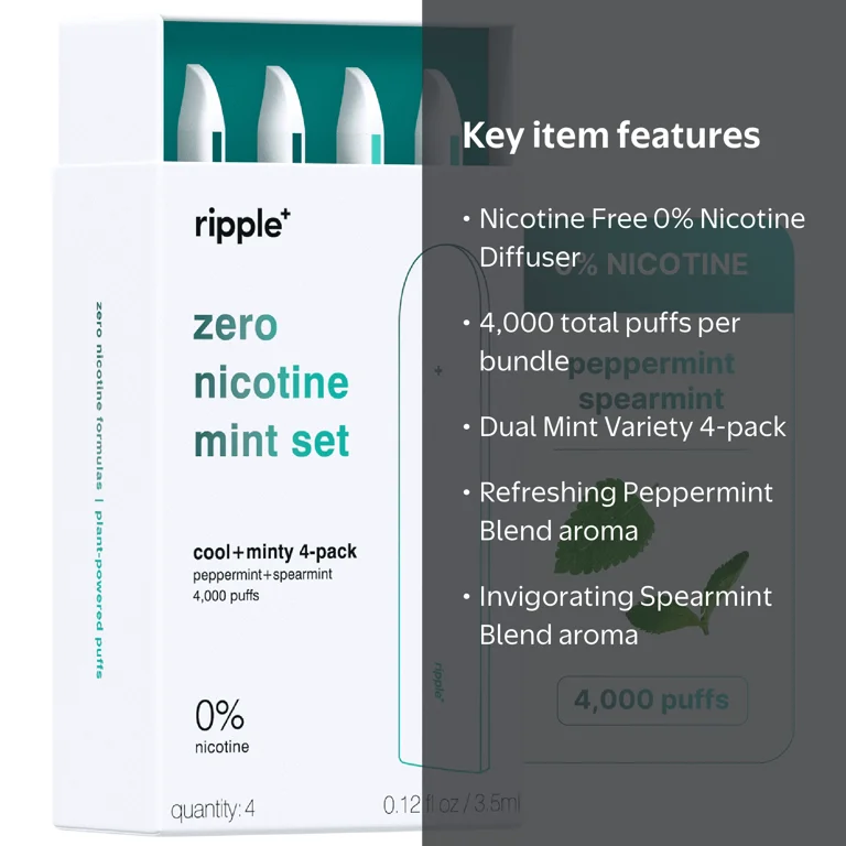 zero nicotine menthol electronic cigarette wholesale BC5000 Sampler Pack with two devices per aroma 0 Nicotine Disposable Vape |