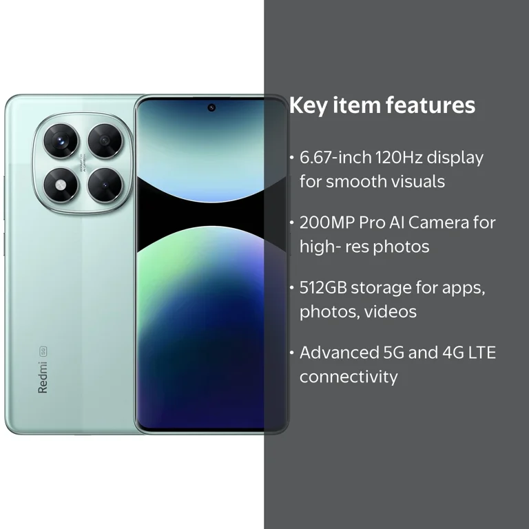 Redmi Note 14 Pro 5G 512GB ROM 12GB RAM Dual SIM GSM Unlocked