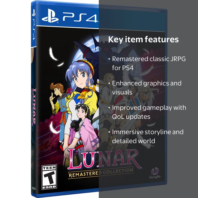 GungHo Online Entertainment, Inc., LUNAR Remastered Collection