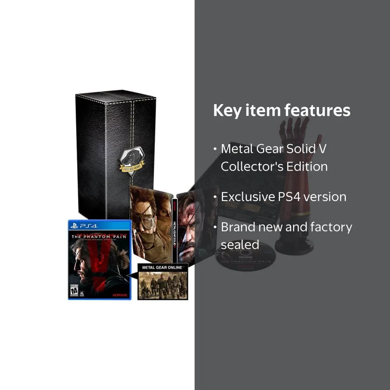 Metal Gear Solid V: The Phantom Pain - PlayStation 4 Collector's