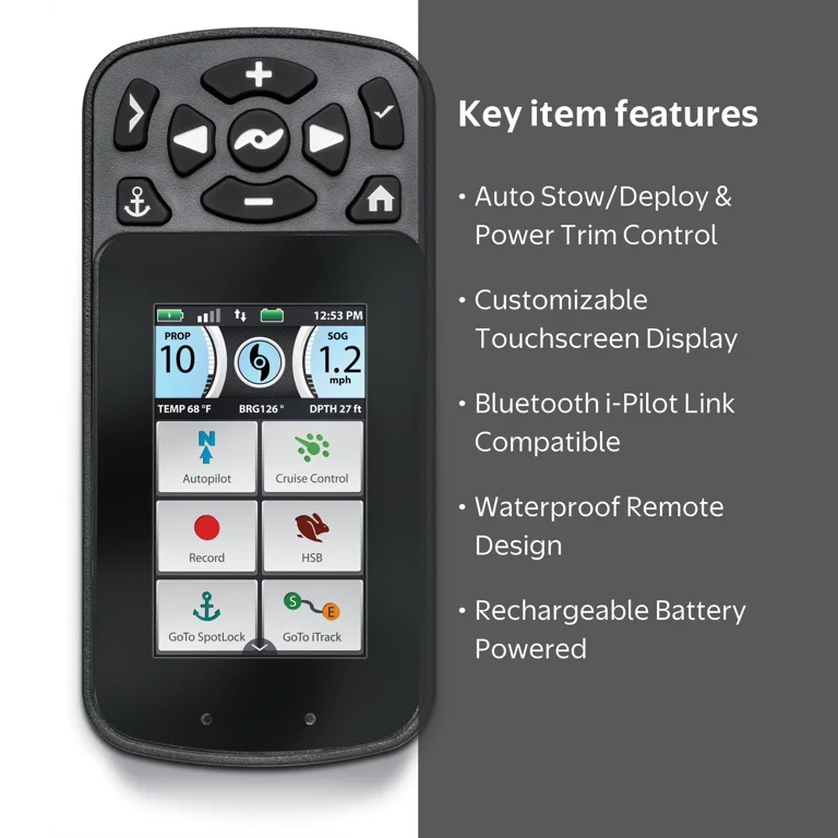 Minn Kota, I-Pilot Link System Remote Bluetooth Waterproof