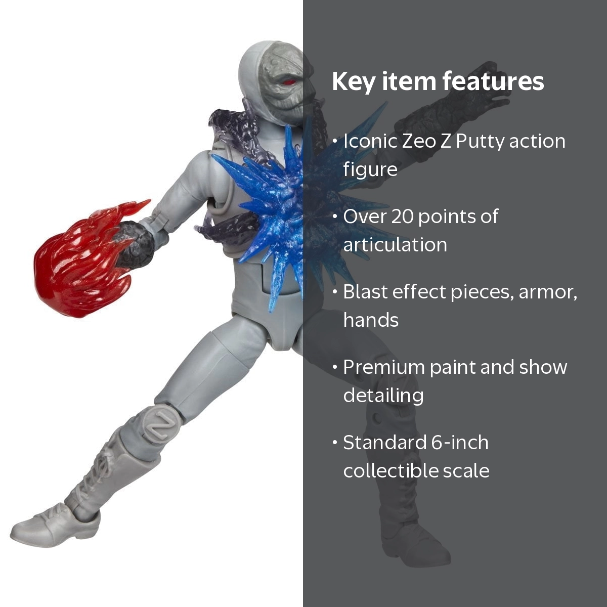 Power Rangers Lightning Collection Zeo Z Putty Premium Collectible
