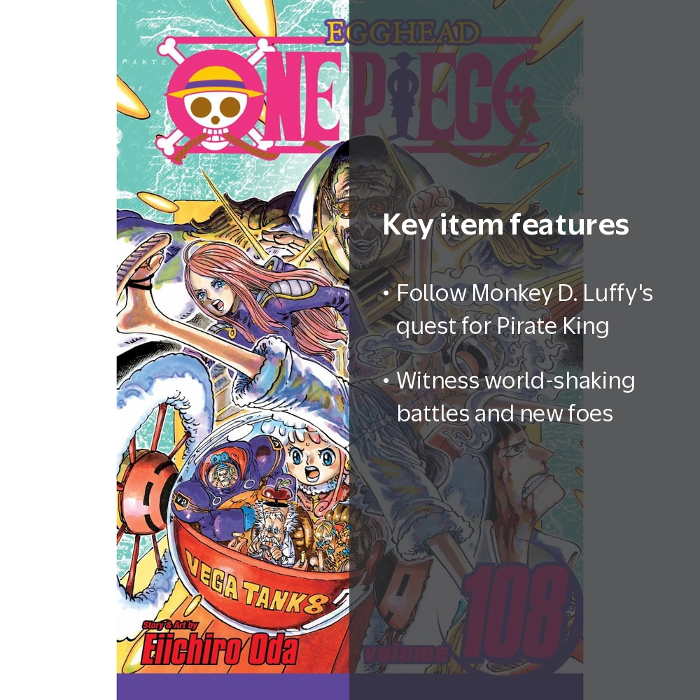 Eiichiro Oda, One Piece, Vol. 108 (Paperback), Adventure Treasure