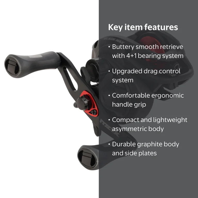 abu garcia black max drag knob X Low Profile Reel leading performance in a compact Abu Garcia Black Max, Revo