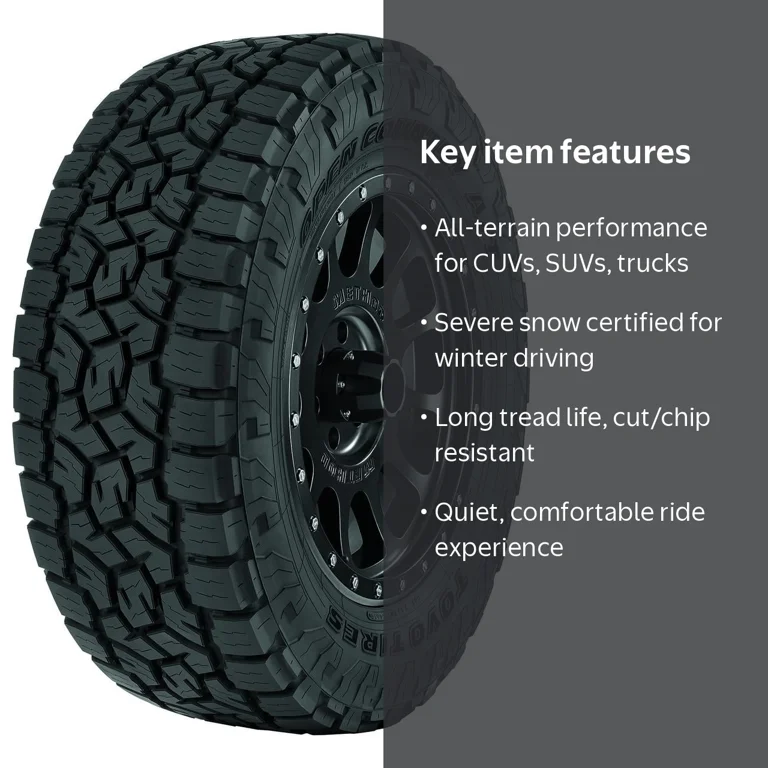 Toyo Open Country A/T III All Terrain LT295/55R20 123/120T E Light