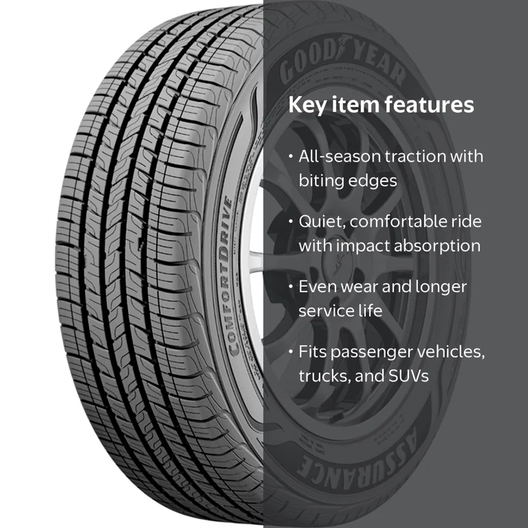 Goodyear Assurance ComfortDrive Tires Set of 4, 235/65R18 106V