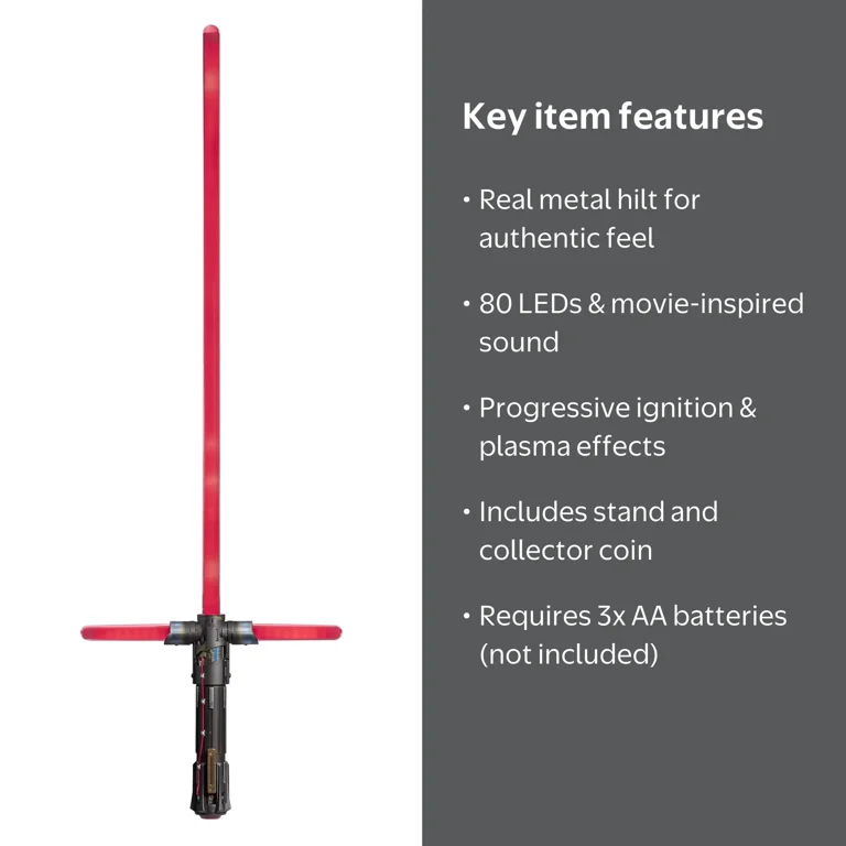 Star Wars the Black Series Supreme Leader Kylo Ren force FX Elite