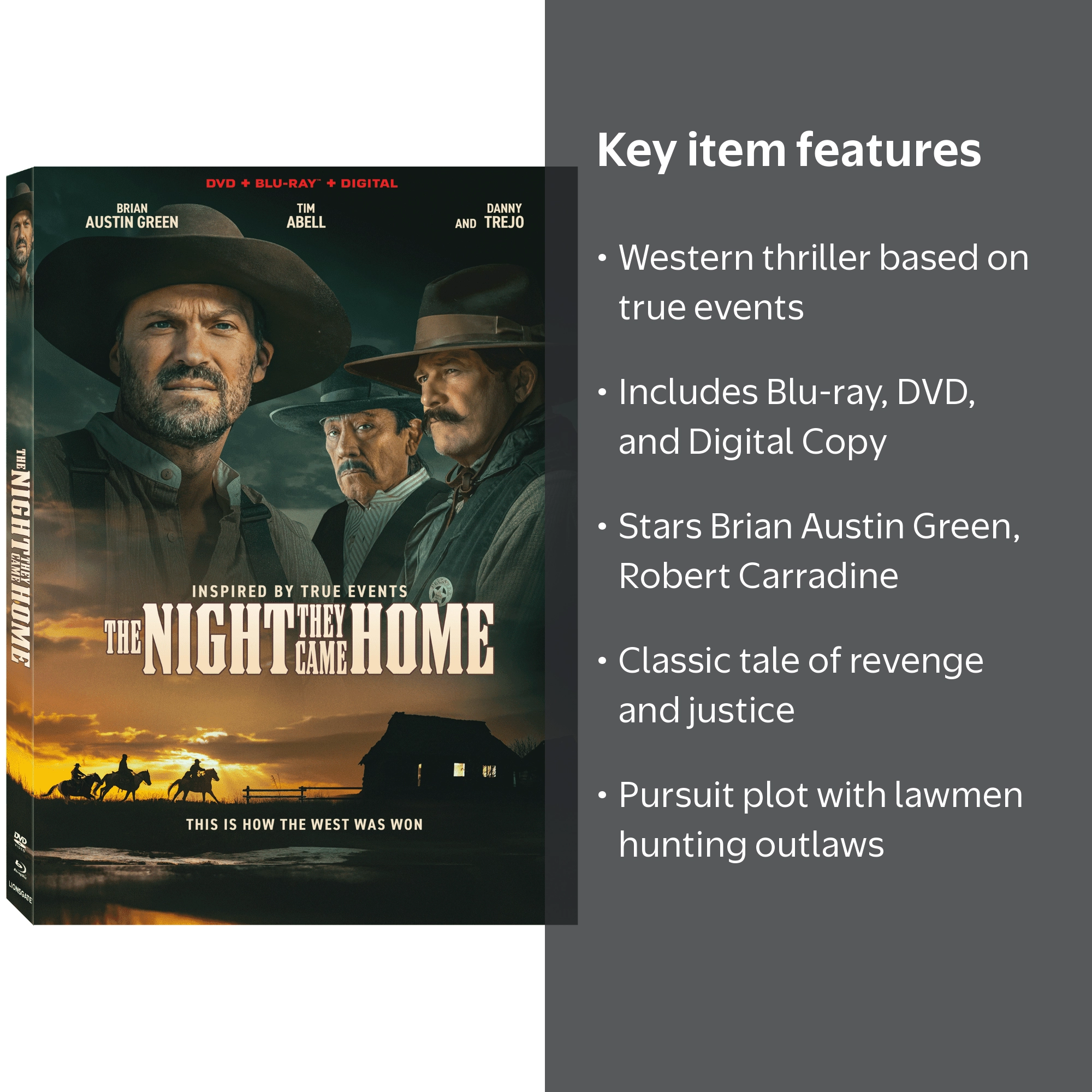 The Night They Came Home (Blu-ray + DVD + Digital Copy) Standard