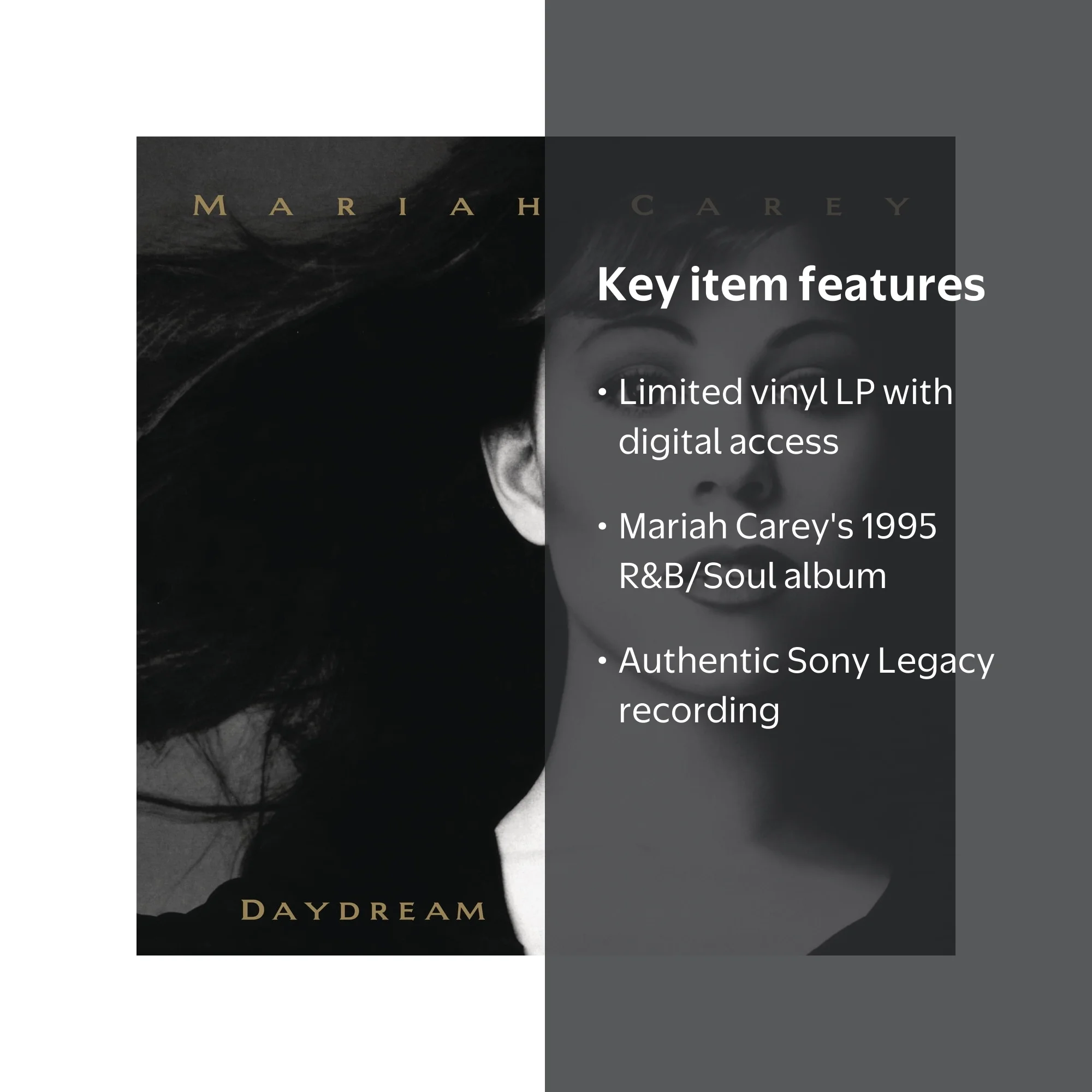Mariah Carey - Daydream - Vinyl LP with Digital Download - Walmart.com