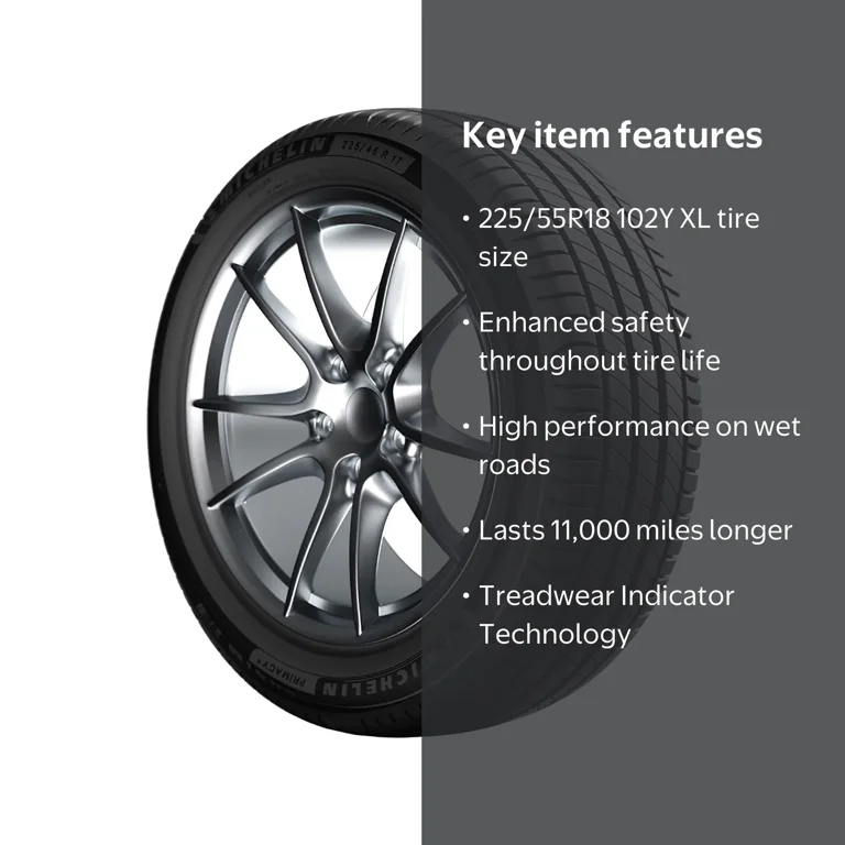 Michelin Primacy 4 ST 225/55R18 102Y XL - Walmart.com