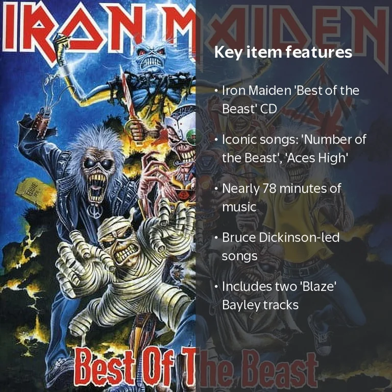 Iron Maiden - Best of the Beast - Music & Performance - CD