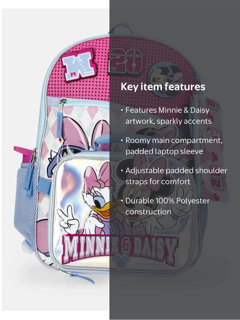 girls' disney mini backpack Villains - 10" Iconic Woven Small Backpack with Front Pocket & Button Bundle | Adjusts to Fit Kids, Toddlers, Teens, Women, Girls Cute and compact Loungefly Disney Princesses Mini Backpack