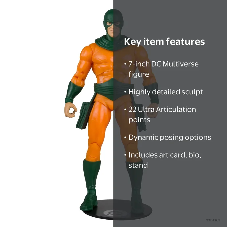 McFarlane Toys, DC 7in Action Figure, Mirror Master, 7 inch scale