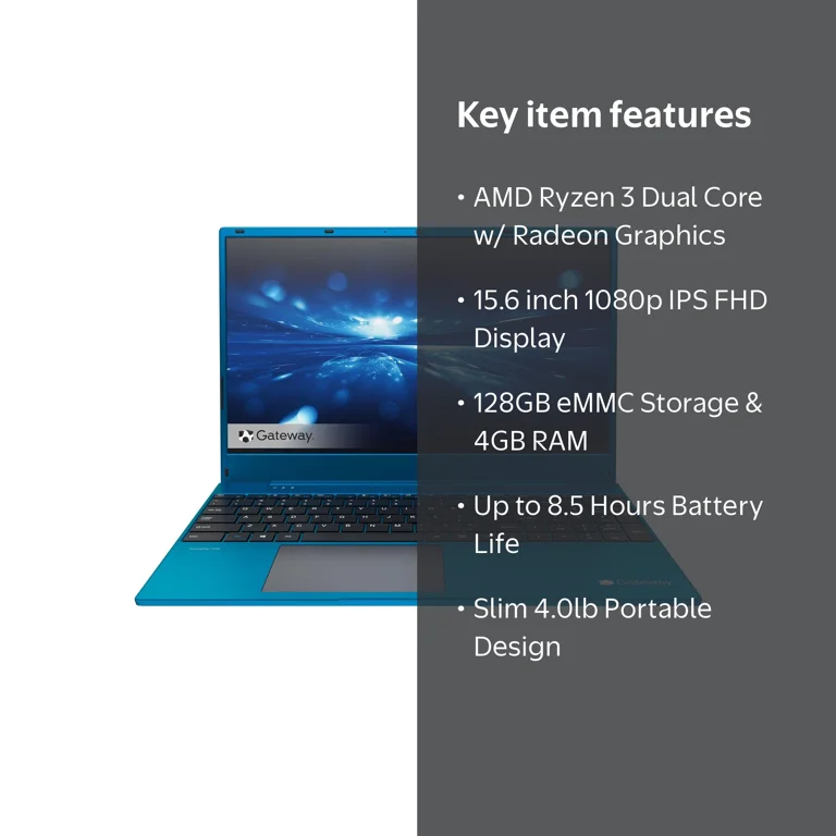 Gateway ノートPC 15.6インチ Windows 10 Gateway 15.6