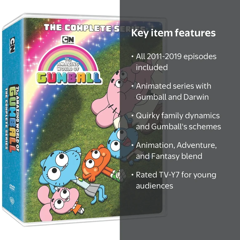 Warner Bros, The Amazing World of Gumball The Complete Series DVD