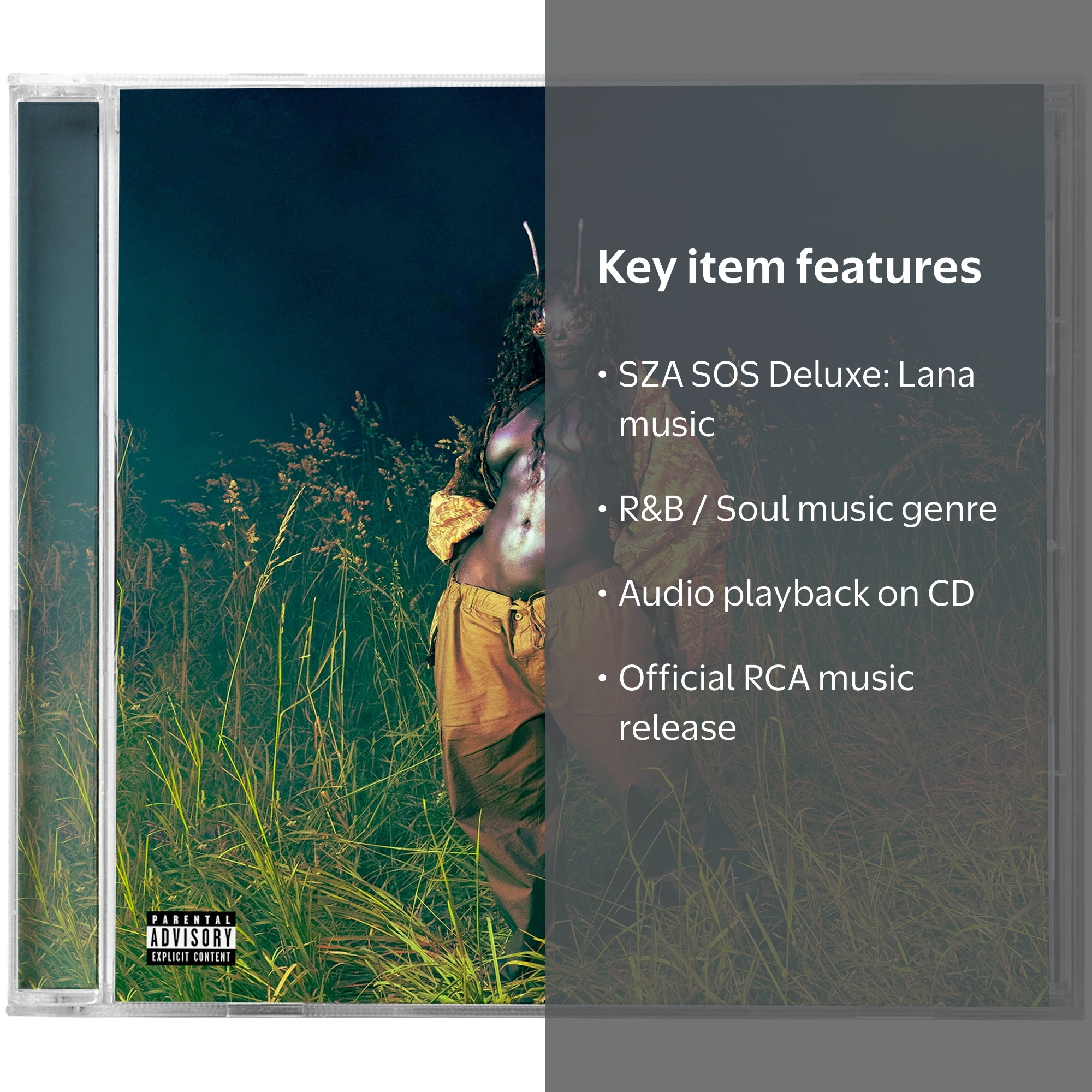 Sza - Sos Deluxe: Lana - Music & Performance - CD - Walmart