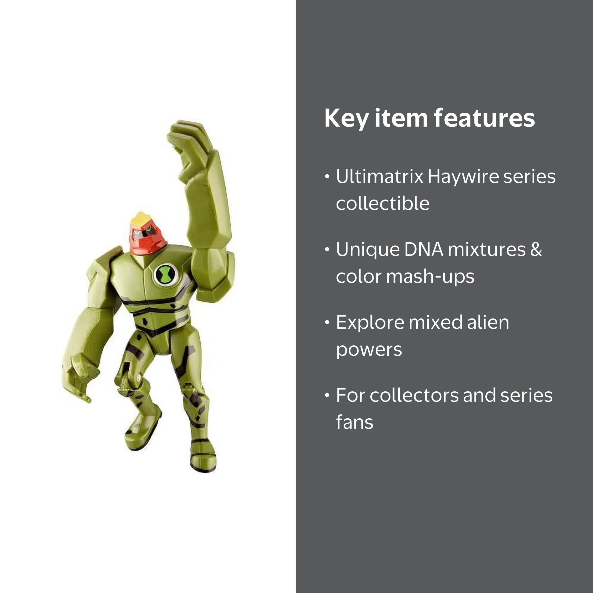 Bandai America Ben 10 Haywire Diamondhead Action Figure - Walmart.com