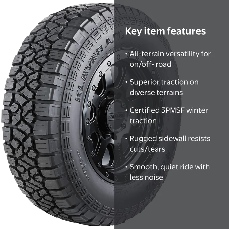 Kenda Klever A/T2 KR628 All Terrain 265/65R17 116T XL Light Truck