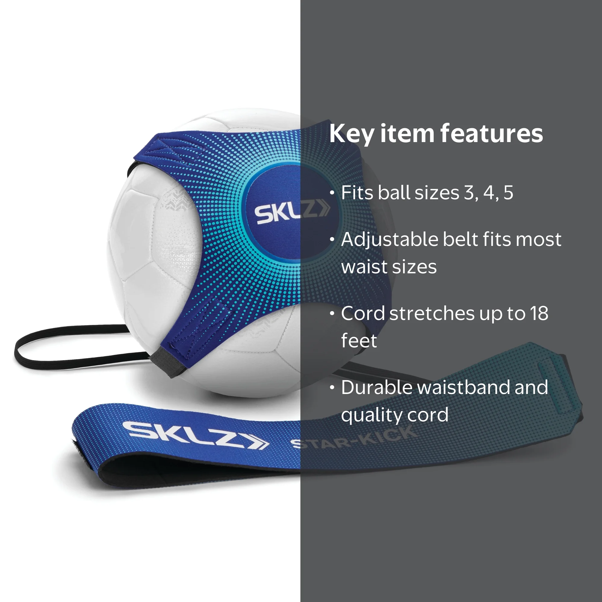 SKLZ Star-Kick Adjustable Soccer Trainer for Control - Walmart.com