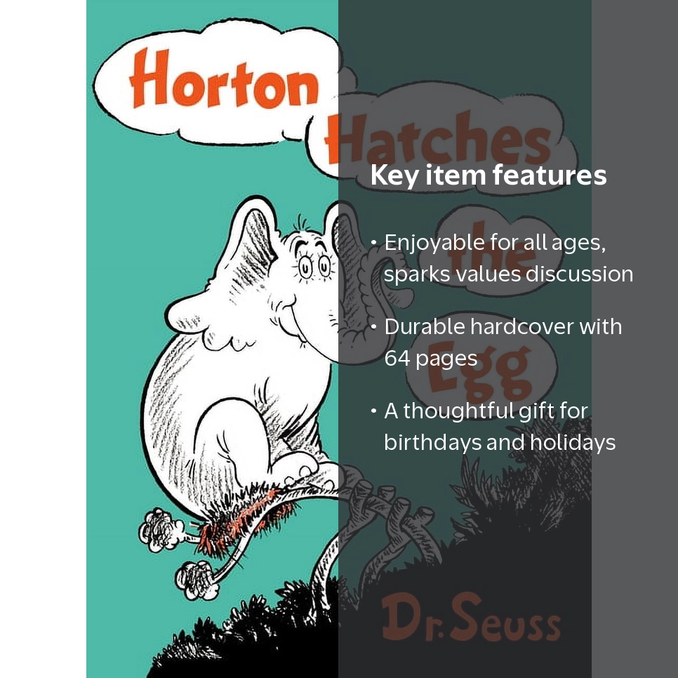 Random House, Children‚Äôs Book, Horton Hatches the Egg Hardcover