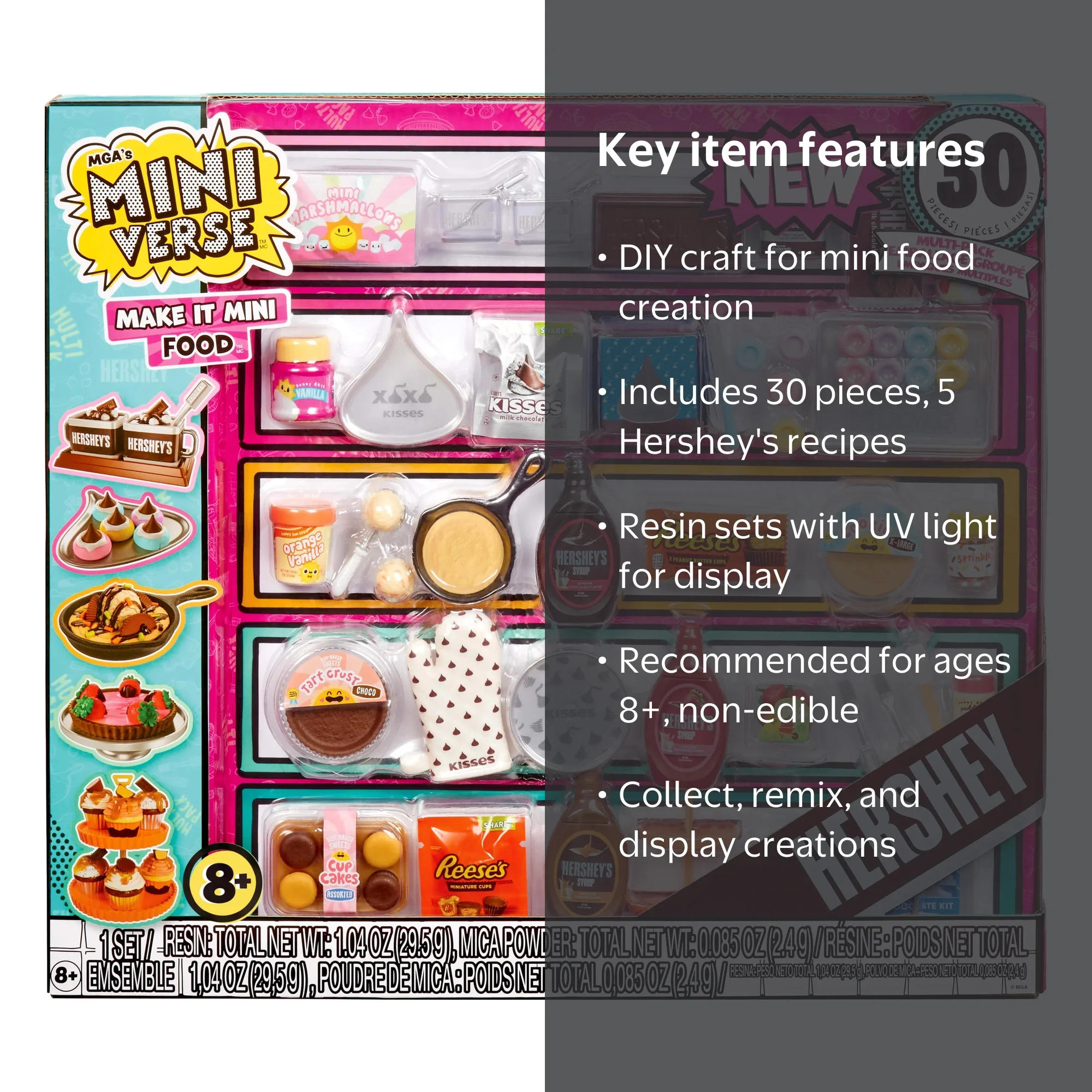 MGA's Miniverse Make It Mini Food Hershey Multi-Pack, 30 Pieces