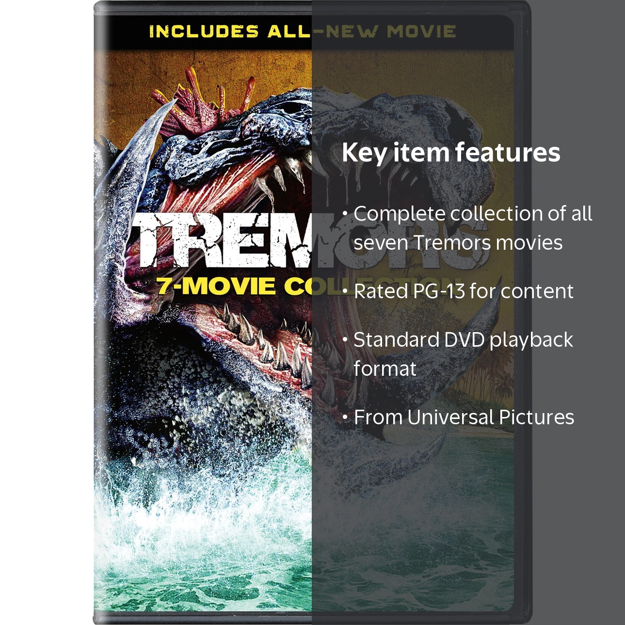 Tremors: 7-Movie Collection (DVD) Horror, Sci-Fi, Thriller