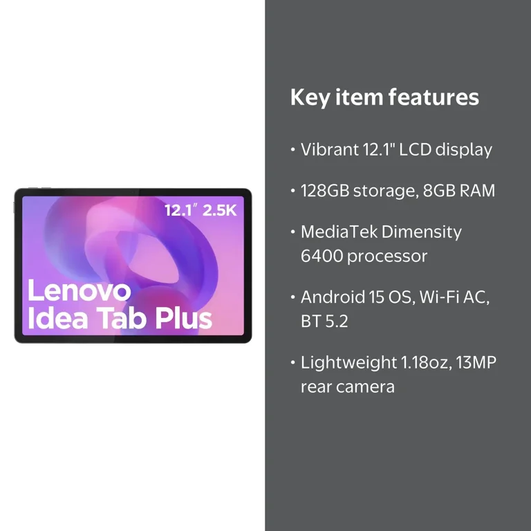 Lenovo - Idea Tab Plus - 12.1