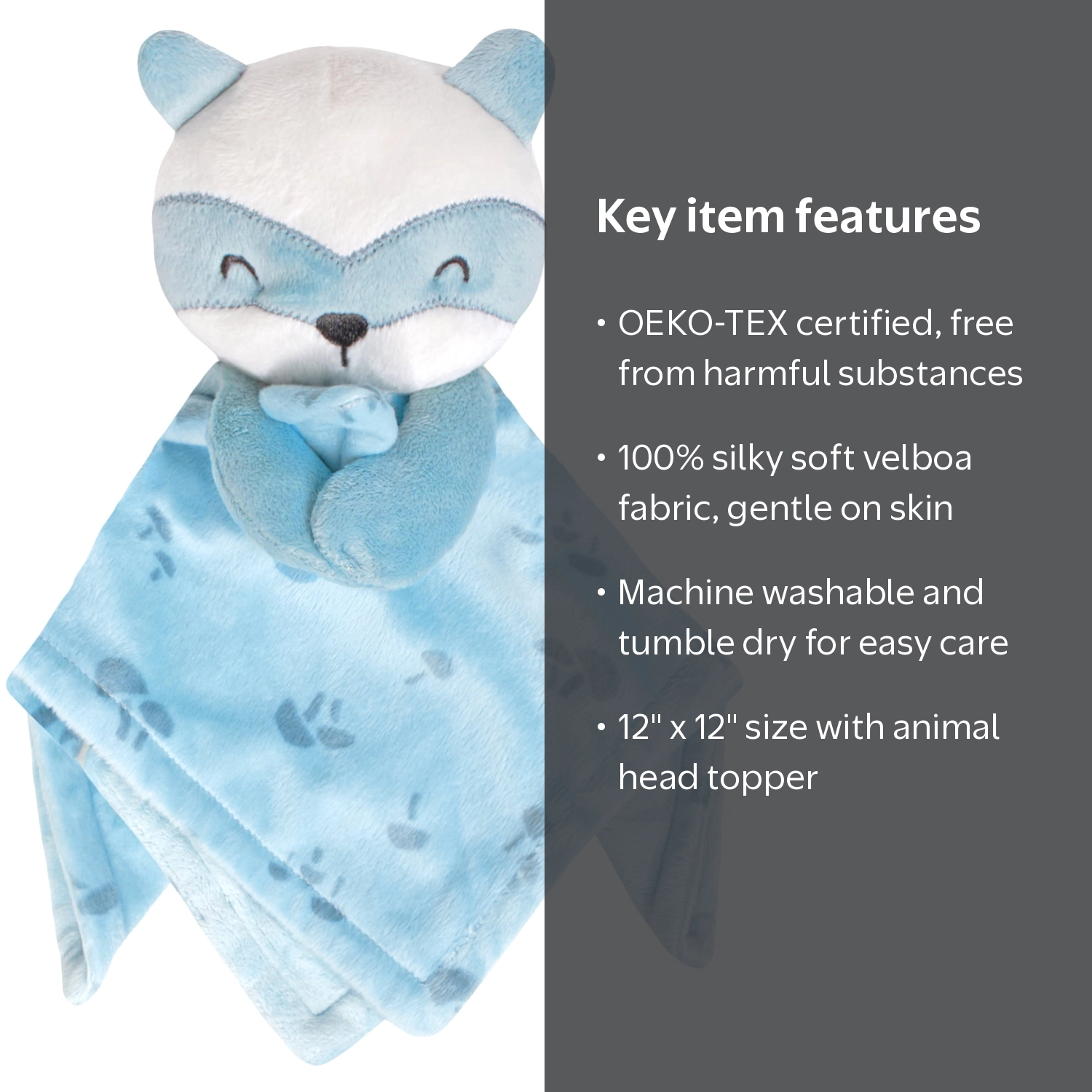 Modern Moments by Gerber Baby & Toddler Girl or Boy Plush Security